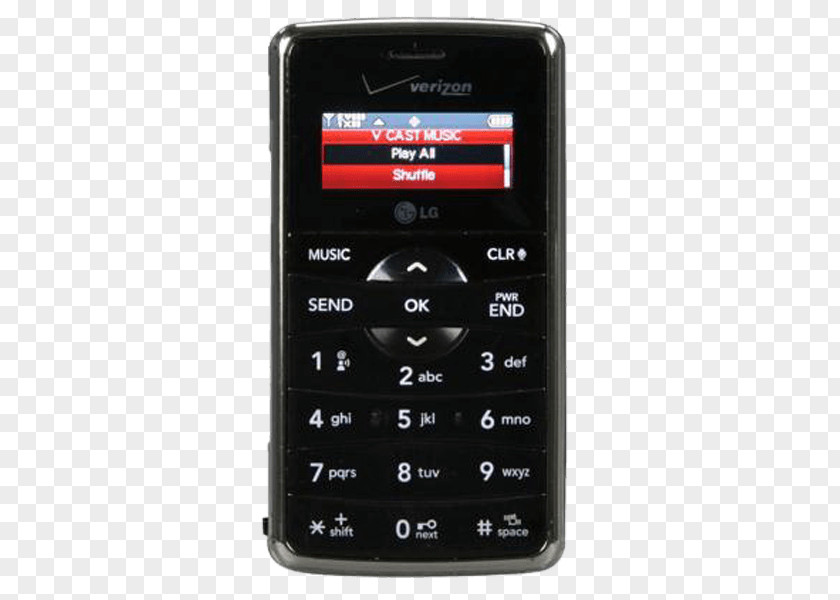 BlackVerizonCDMA LG EnV3 Verizon Wireless ElectronicsLg Electronics Cell Phones Voyager EnV2 VX9100 PNG