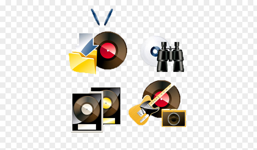CD Accessories Phonograph Record Download Musical Instrument Icon PNG