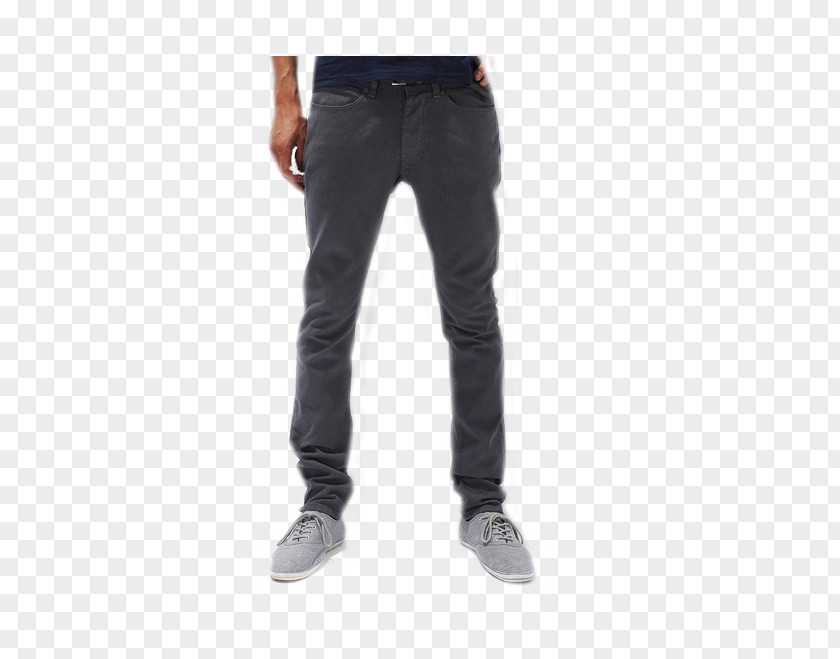 Gray Jeans Trousers Clothing Denim PNG