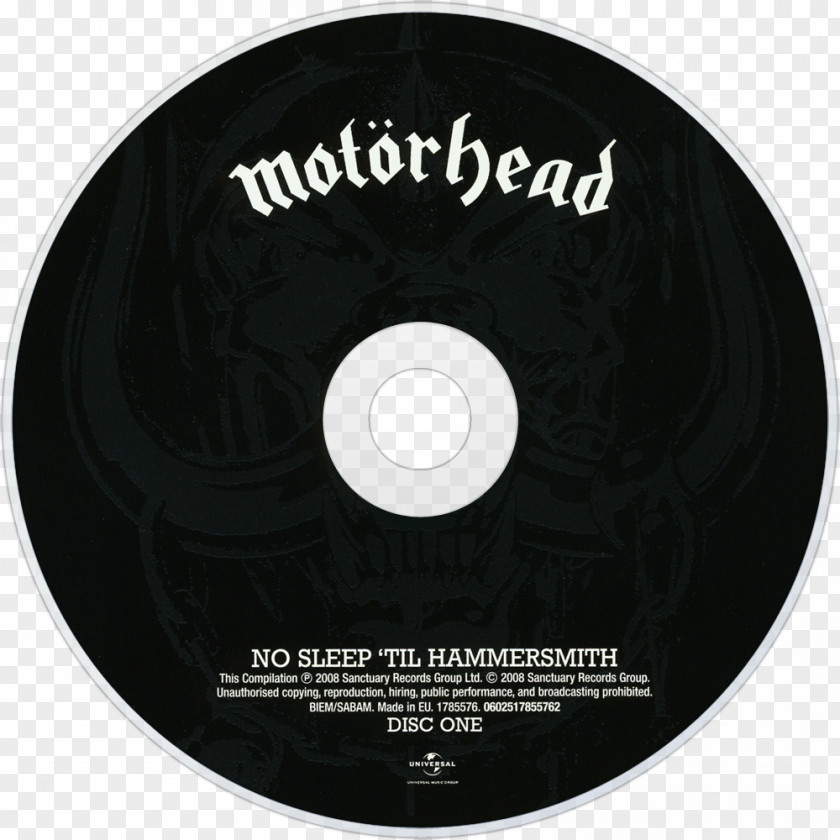 No Sleep Samsung Gear S3 Motörhead 'til Hammersmith Compact Disc Galaxy PNG