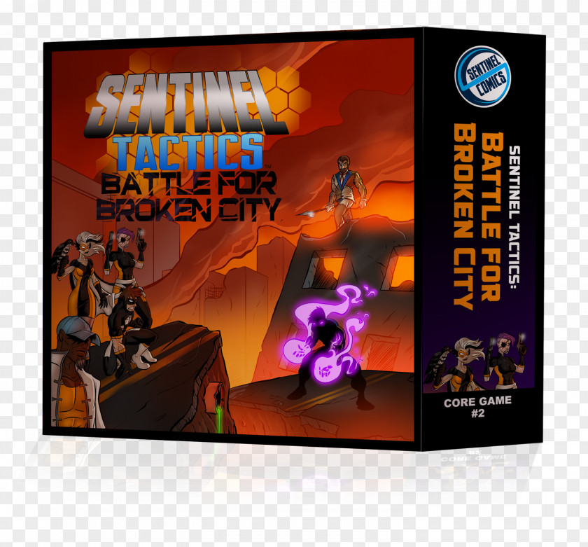 Broken City Sentinels Of The Multiverse: Video Game BoardGameGeek Board PNG