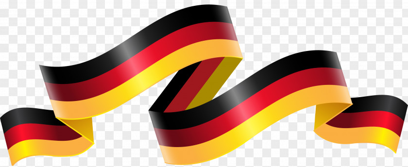 German Flag Streamers Of Germany PNG