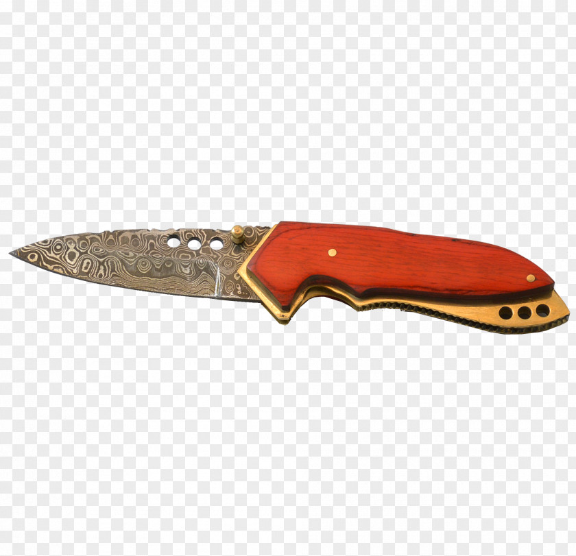Knife Bowie Hunting & Survival Knives Utility Damascus Steel PNG