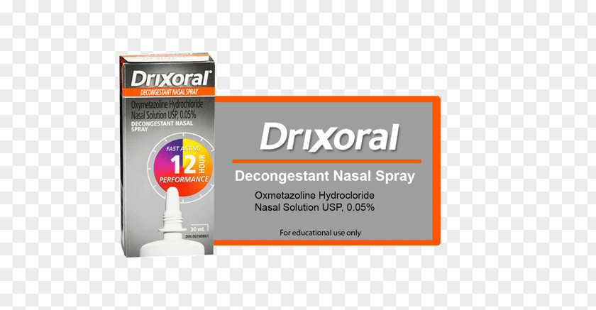 Nasal Spray Dexbrompheniramine/pseudoephedrine Product Design Decongestant Brand PNG