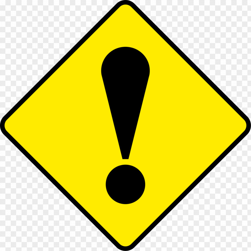 Road Sign Hazard Symbol Warning PNG
