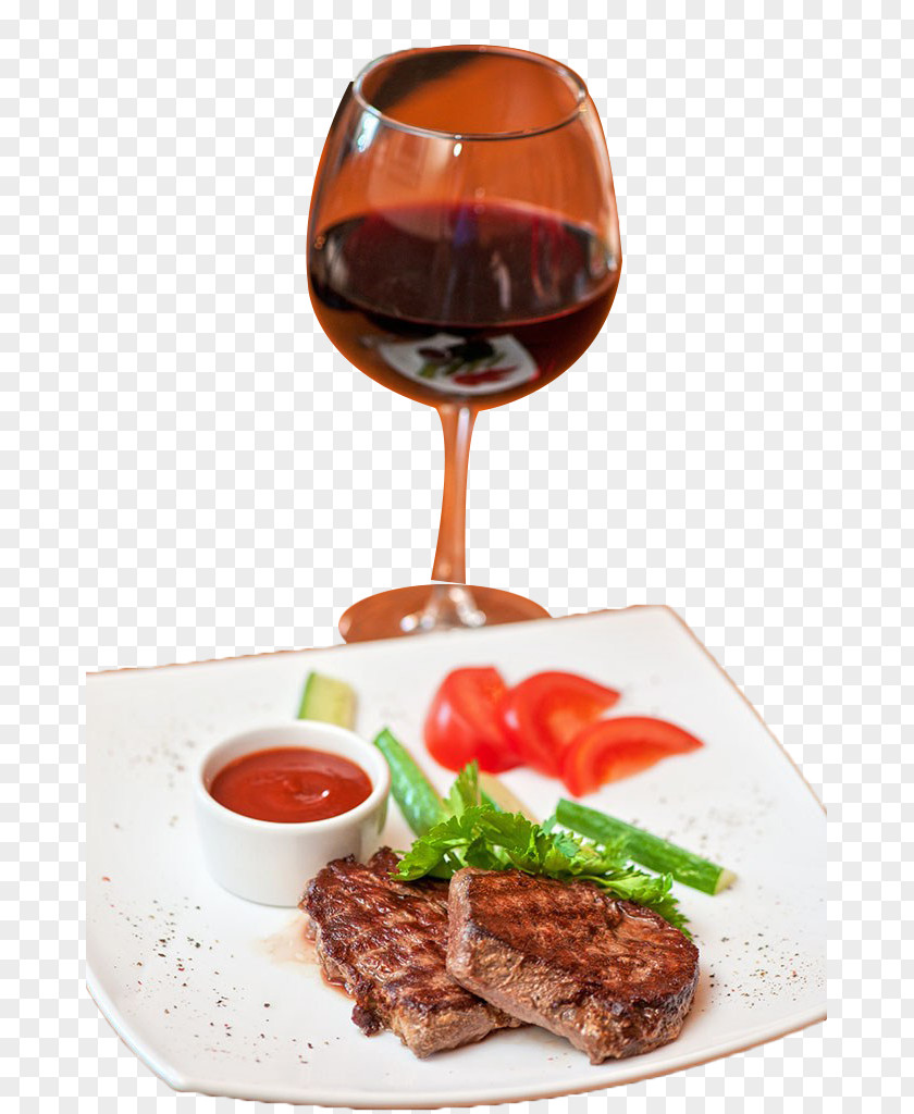 Steak Red Wine Roast Beef Beefsteak Barbecue Grill PNG