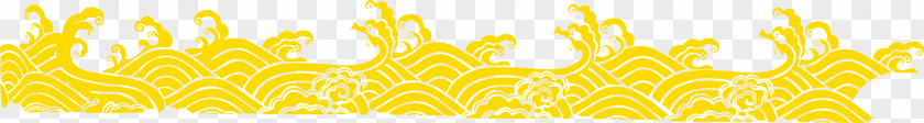 Wave Yellow Close-up Commodity Grasses Font PNG