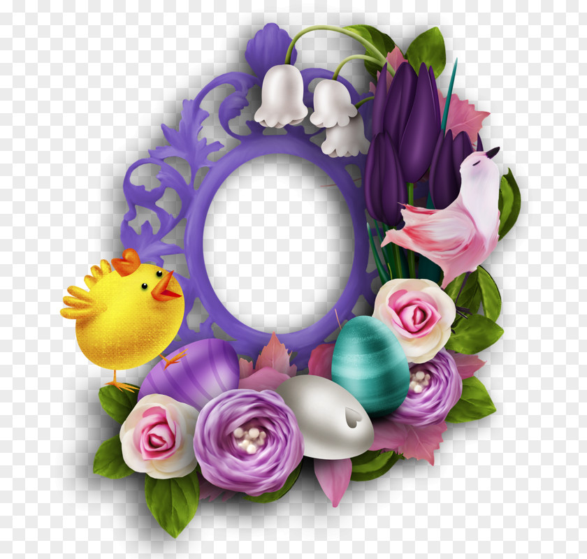 Flower Clip Art Purple Floral Design Easter PNG