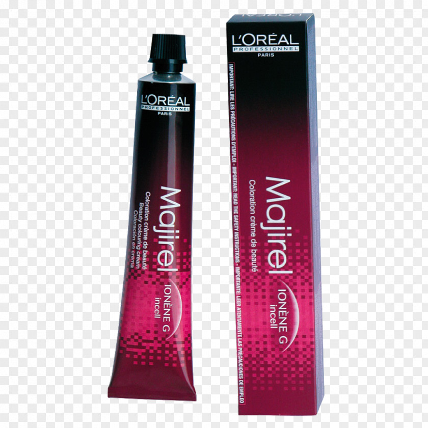 L'Oreal Professionnel Majirouge Dye Hair Coloring PNG