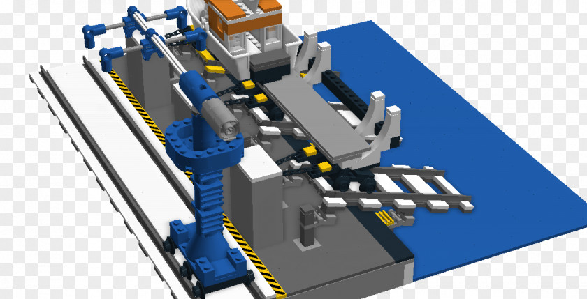 Lego Crane Boat Engineering Machine Product Design Line PNG