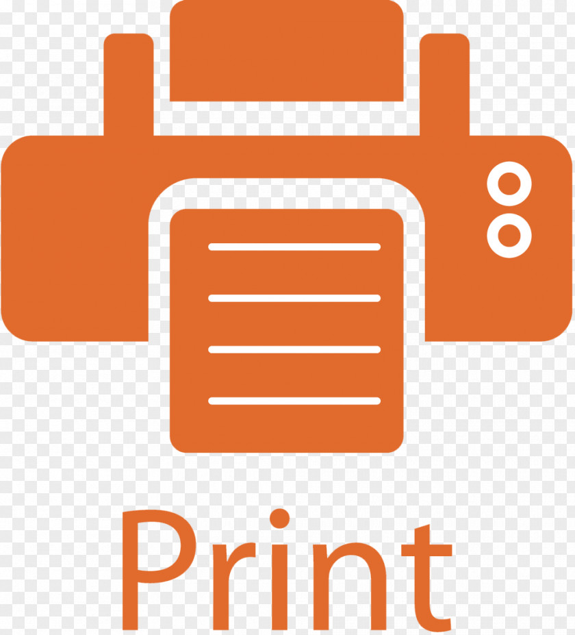 Printer Paper Printing Button PNG