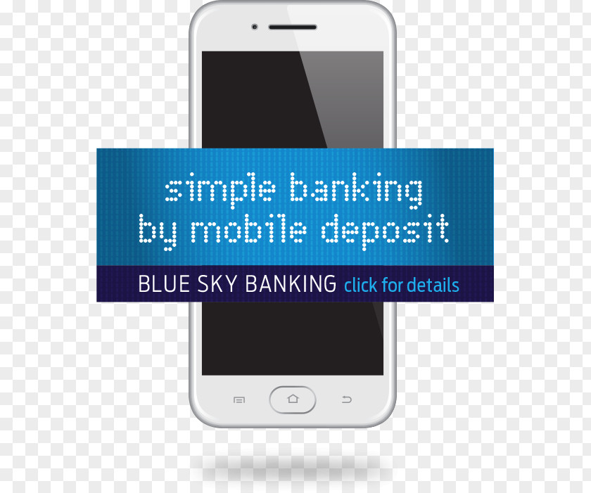 Bank Feature Phone Blue Sky Financial Group Smartphone PNG