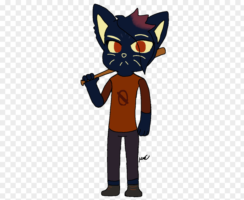 Night In The Woods Art Cat Fan Clip Game PNG