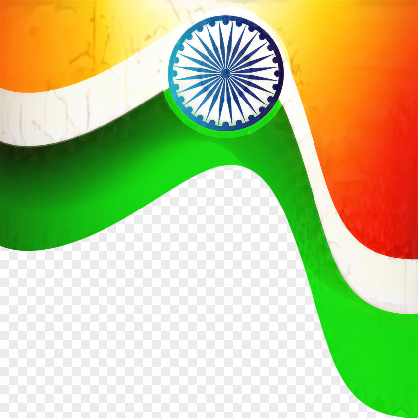 Orange Flag India Independence Day Indian PNG
