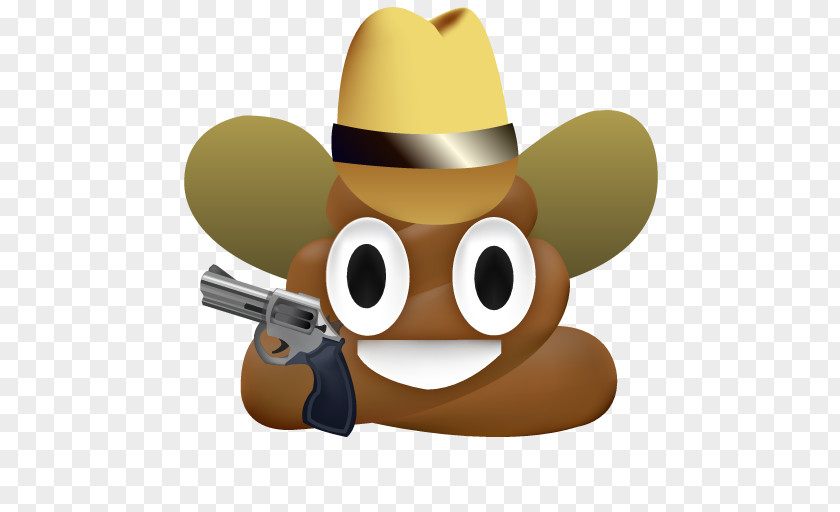Cowboy Feces Pile Of Poo Emoji Counter-Strike 1.6 Sticker PNG