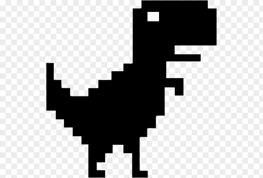 Dinosaur Tyrannosaurus Dino T-Rex Chrome VR Jump Trex Runner Lava PNG