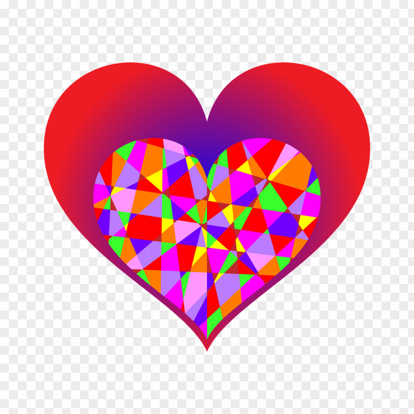 Heart Color Desktop Wallpaper Clip Art PNG