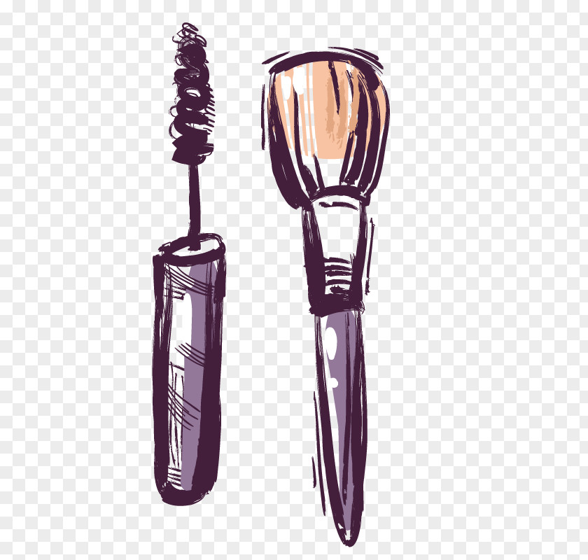 Makeup Brushes Brush Cosmetics Make-up Lipstick PNG