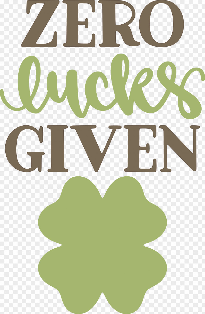 Zero Lucks Given Lucky Saint Patrick PNG