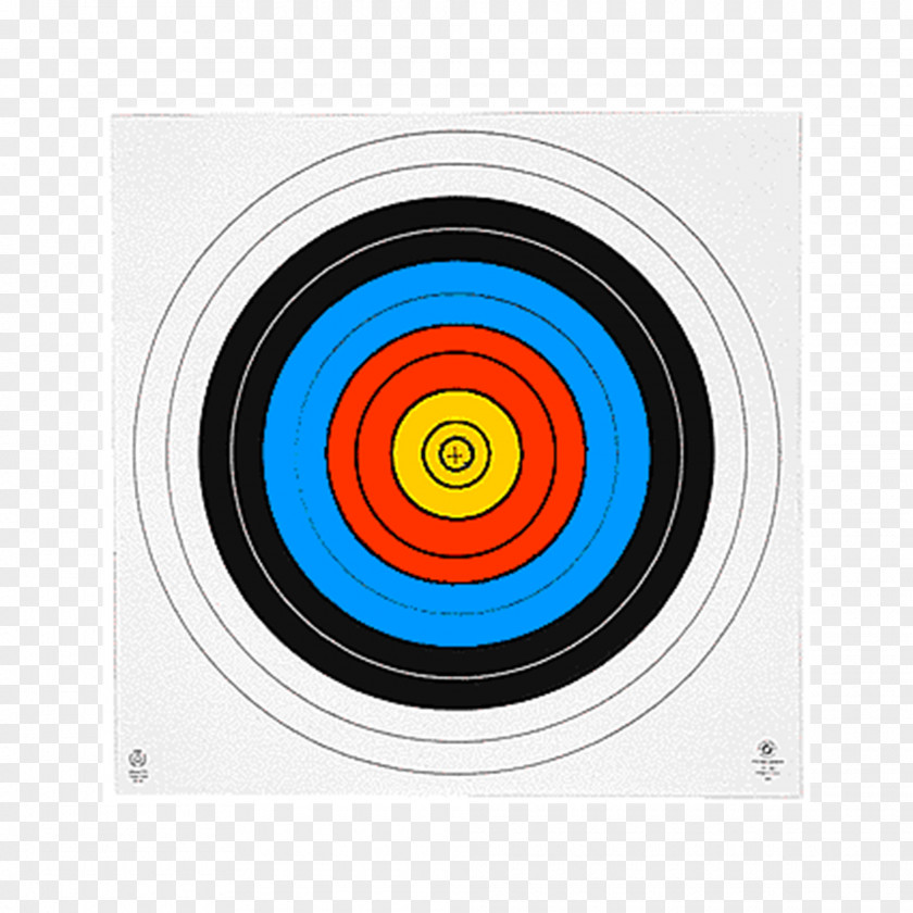 Archery Target Circle PNG