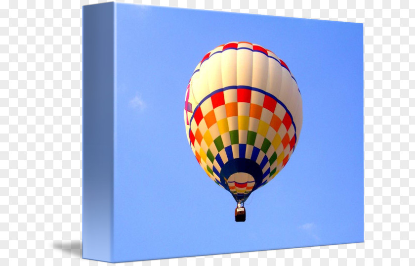 Balloon Hot Air Gallery Wrap Canvas Art PNG
