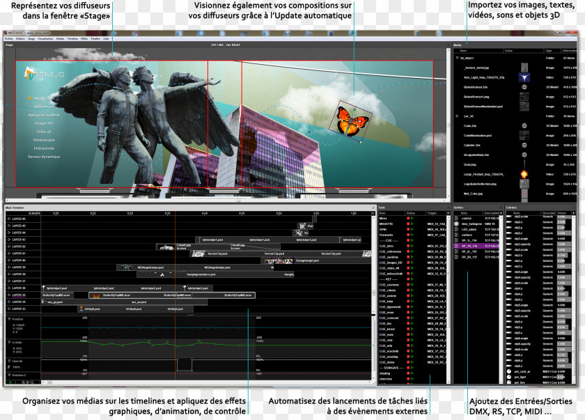 Multi Presentation Graphics Software Computer Monitors Screenshot Video PNG