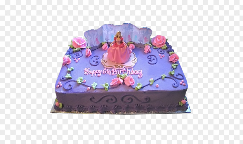 Sheet Cake Birthday Princess Cupcake Frosting & Icing PNG