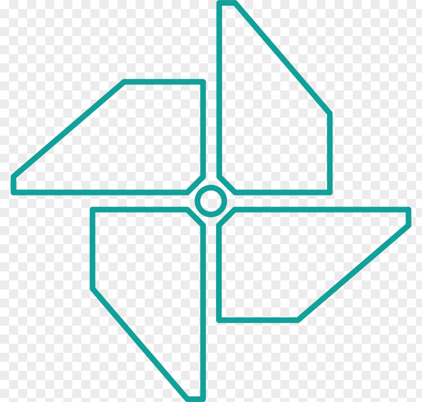 Eco Energy Line Triangle Point PNG