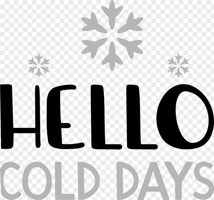 Hello Cold Days Winter PNG