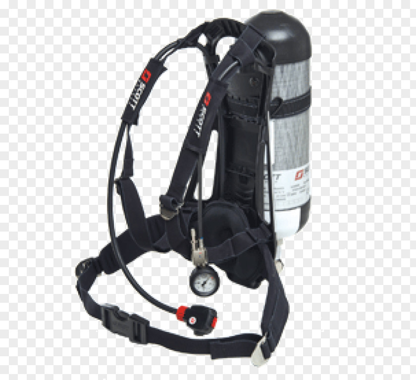 Self-contained Breathing Apparatus Scott Air-Pak SCBA Safety Respirator Personal Protective Equipment PNG