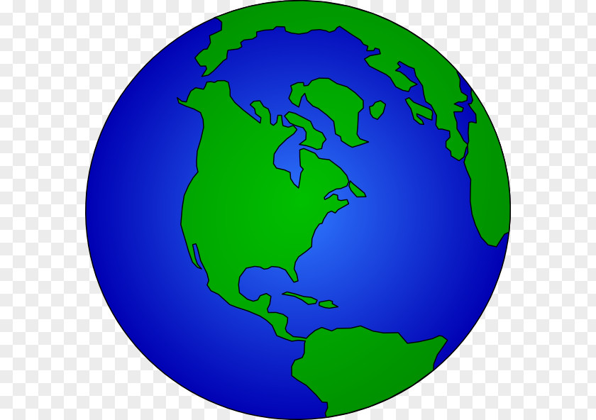 The Earth Cartoon World Globe Clip Art PNG