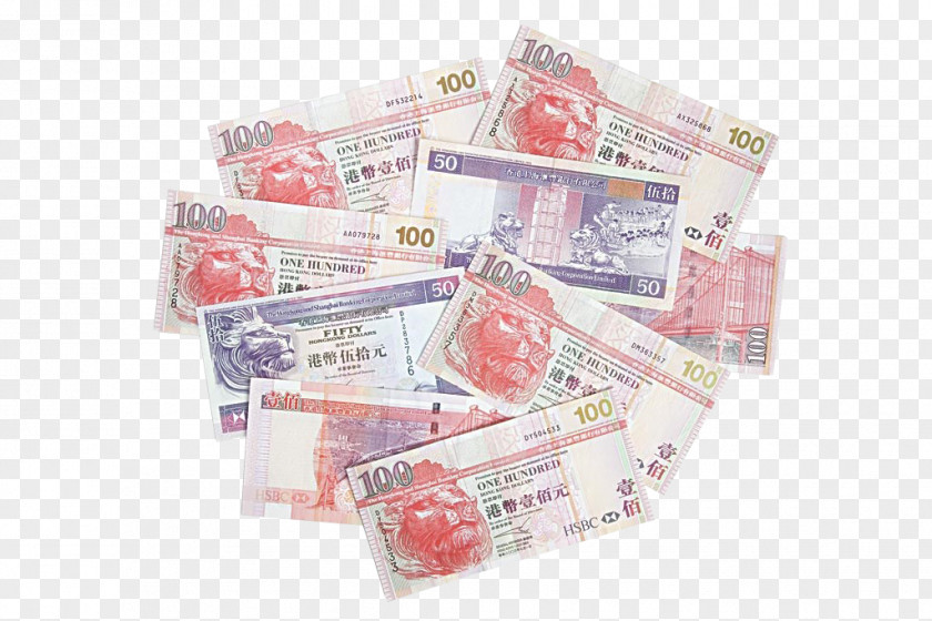 50 Hong Kong Dollars And 100 To Pull Material Free Dollar The Hongkong Shanghai Banking Corporation Philippine Peso Foreign Exchange Market PNG