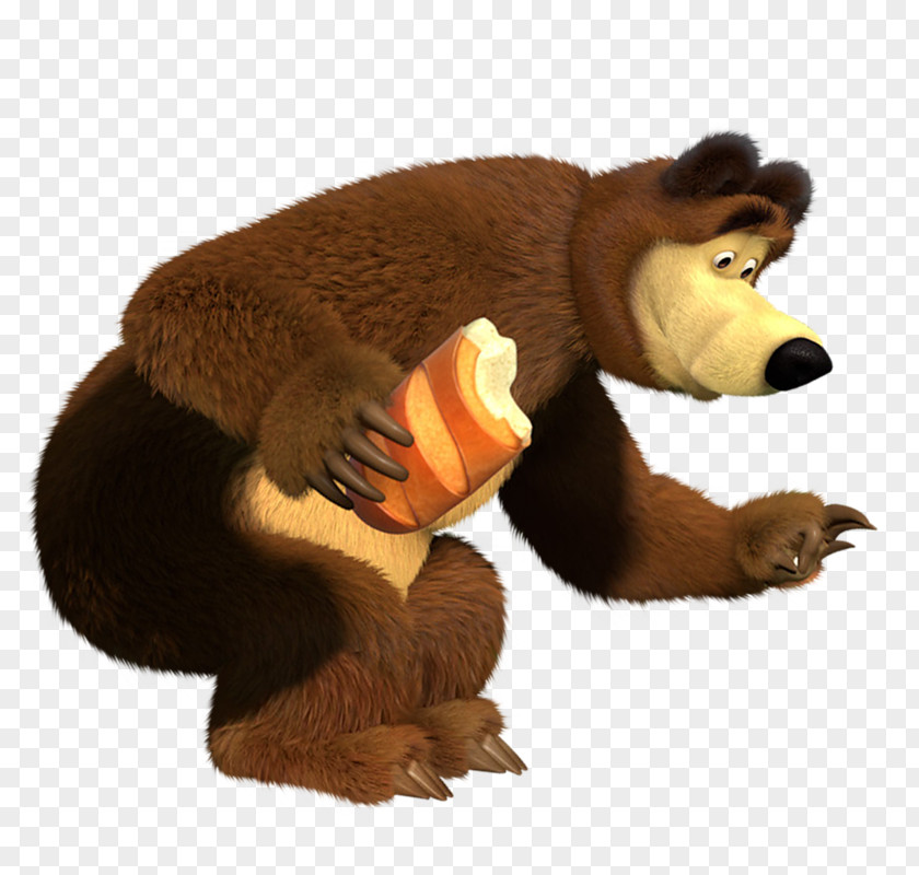 Bear Masha Varenye Animated Film Clip Art PNG