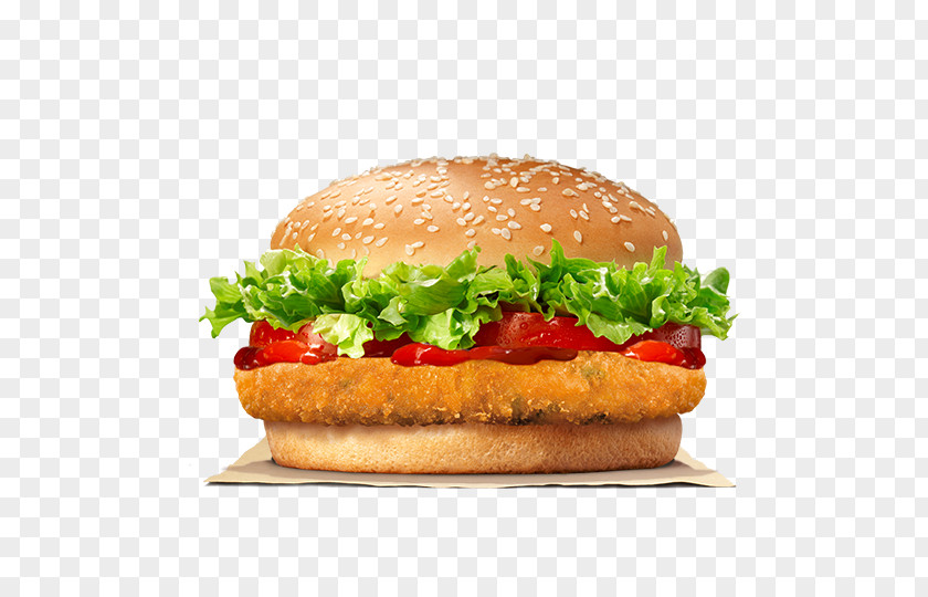 Burger King Hamburger Cheeseburger TenderCrisp Chicken Sandwich French Fries PNG