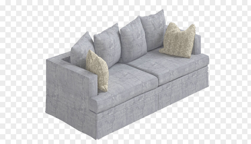 Fabric Sofa Bed Furniture Couch PNG