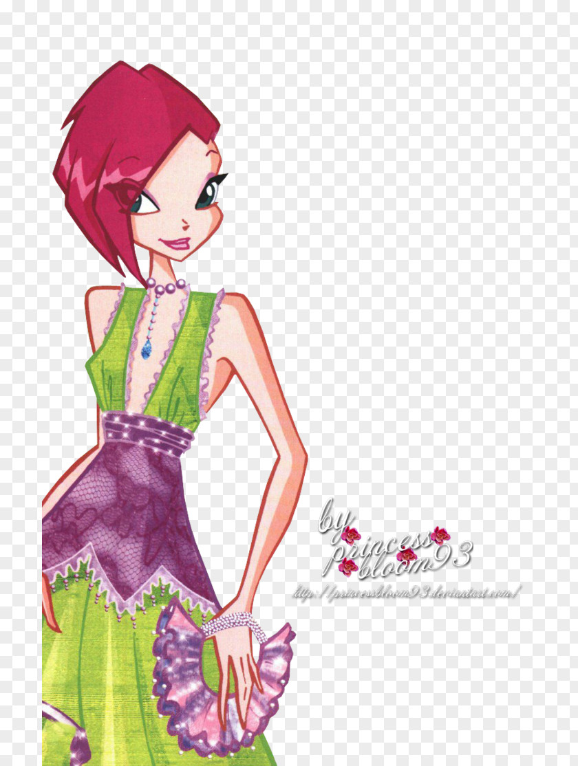 Winx Club Tecna Bloom Fairy Illustration Drawing PNG