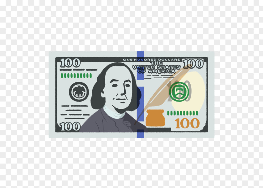100 Dolar Cash Banknote United States Dollar Security PNG