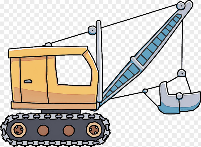 Crane Construction Equipment Vehicle PNG