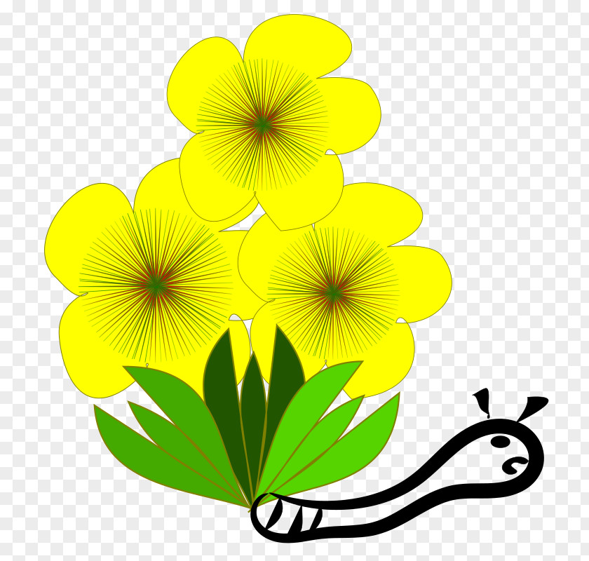 Flor Yellow Clip Art PNG
