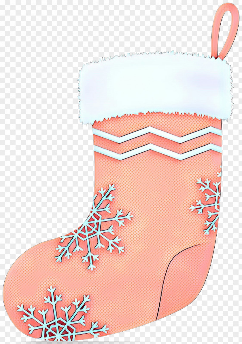 Peach Boot Christmas PNG