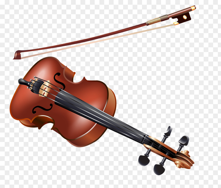 Small Violin Viola String Instrument Musical PNG