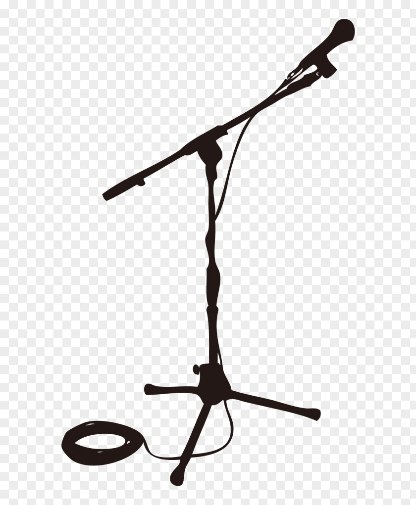 Star Light Microphone Stands Stage Drawing PNG