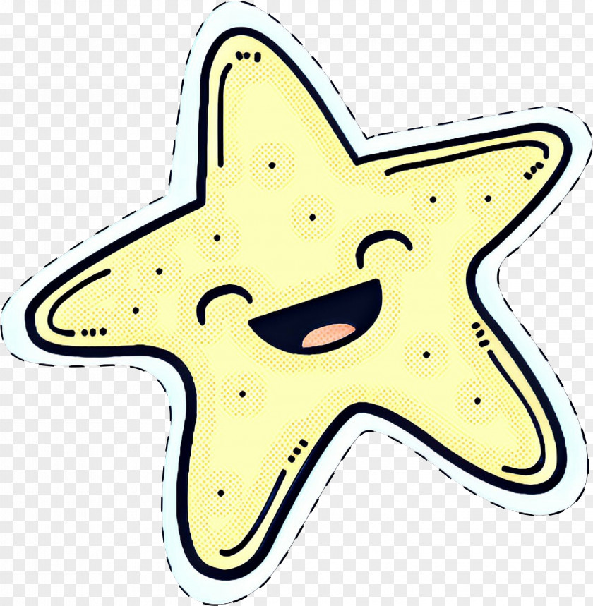 Star Yellow Drawing PNG