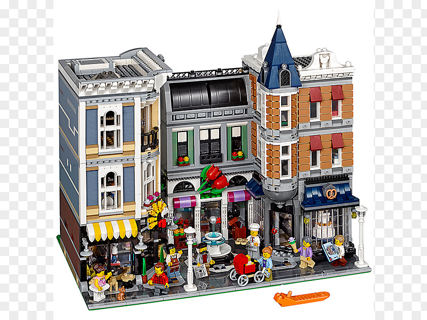 Toy Lego Creator LEGO 10255 Assembly Square Modular Buildings 10246 Detective's Office PNG