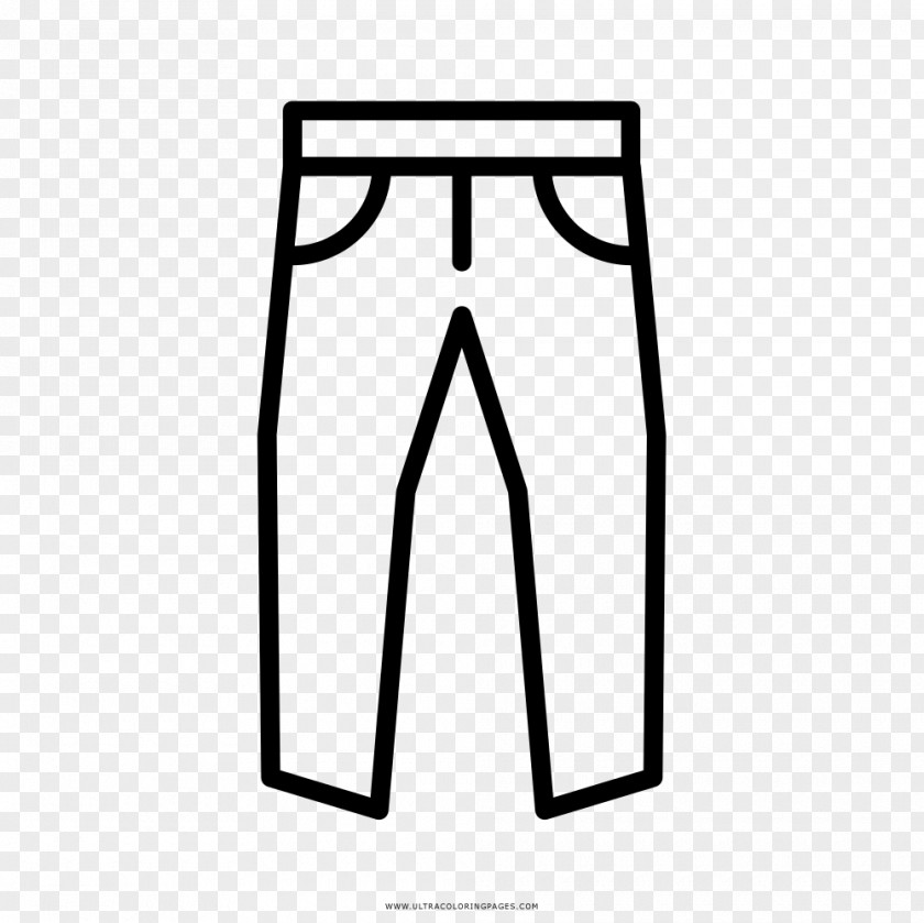 T-shirt Pants Jeans Drawing Coloring Book PNG