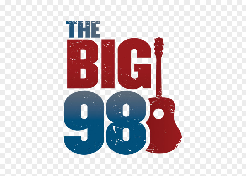 WSIX-FM The BIG 98 Logo Brand Font PNG