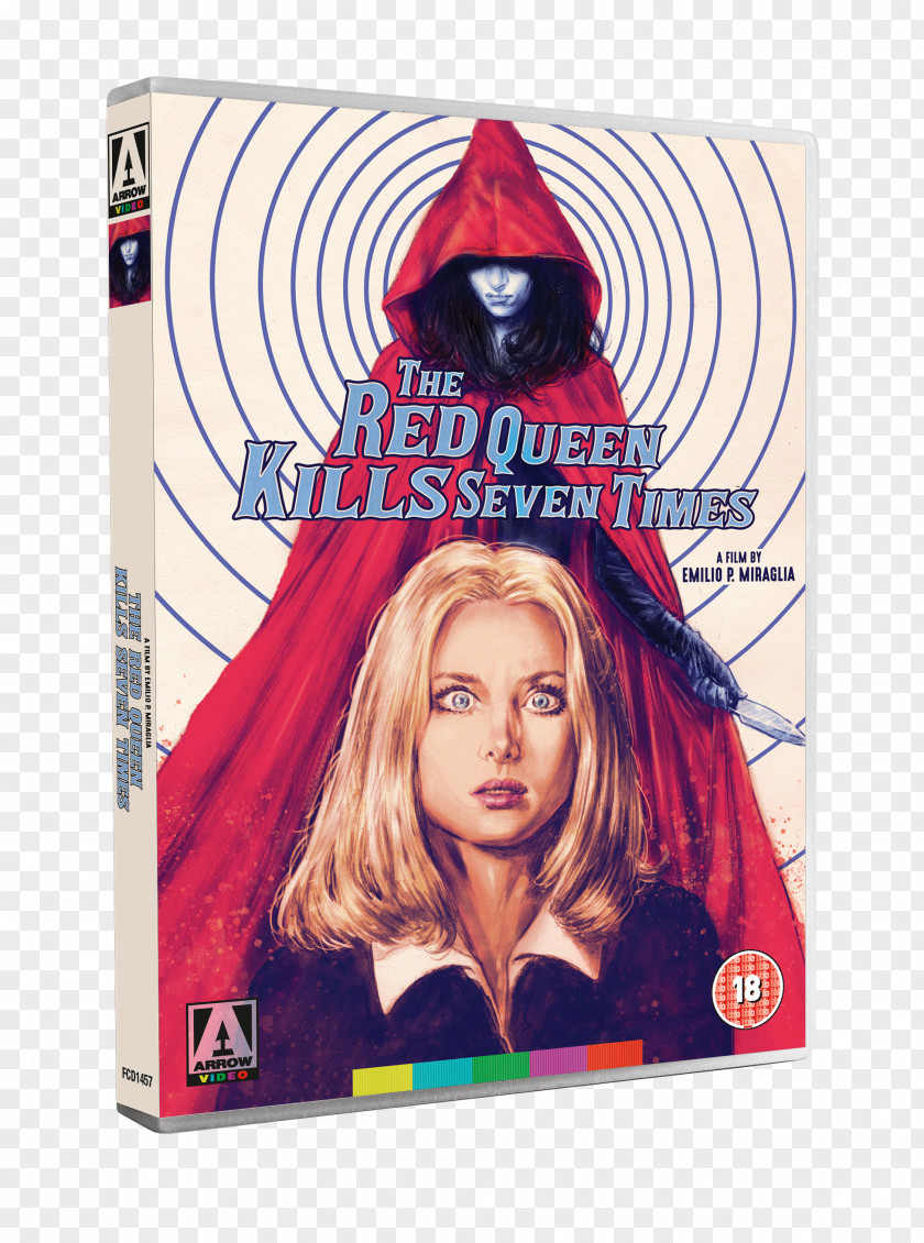 Barbara Bouchet The Red Queen Kills Seven Times Giallo Thriller Arrow Films PNG