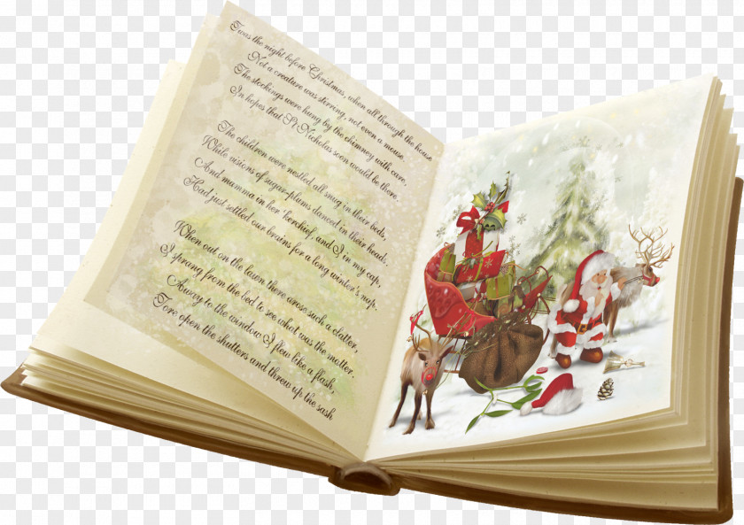 Book Christmas Picture Frames Clip Art PNG