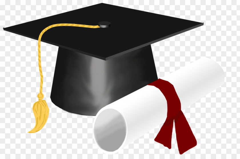 Cap And Gown Angle Square Academic PNG
