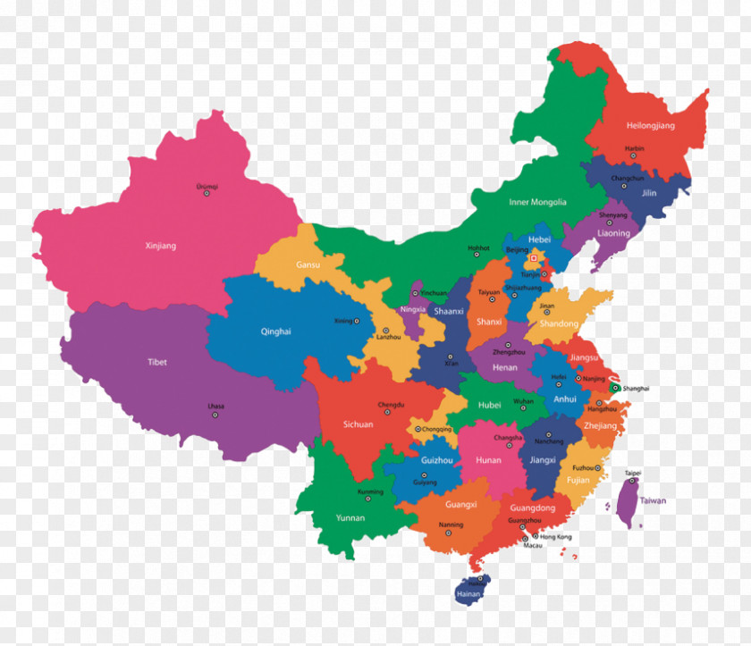 China Royalty-free Map PNG